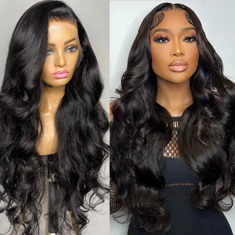 Synthetic wig for toddlers-13x4 Body Wave Lace Front Wig