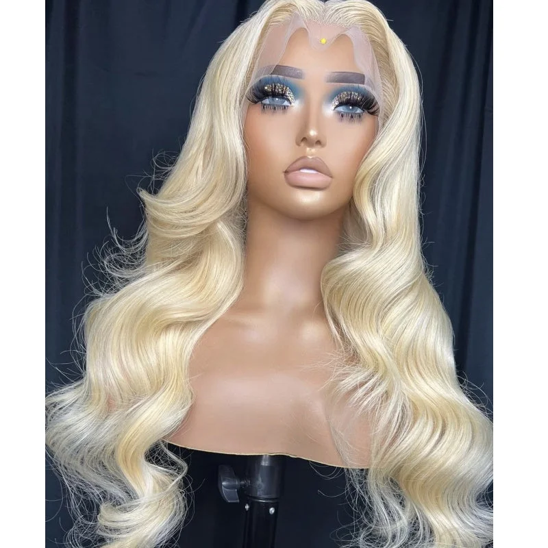 Wig for fashion shoot-613 full lace braided wig soft body wave virgin european virgin hair hd 13x6  lace frontal wig for women cheap 4x4 lace closure