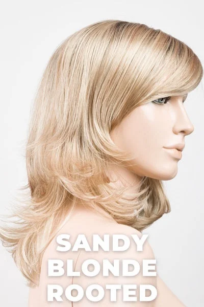 Sandy Blonde Rooted