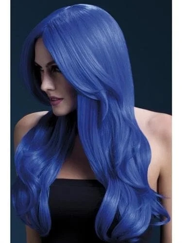 Lace wig for fall-Khloe Wig - Neon Blue