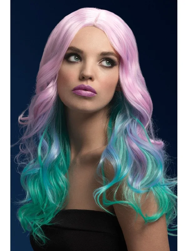 Lace wig for teens-Khloe Wig - Pastel Ombre