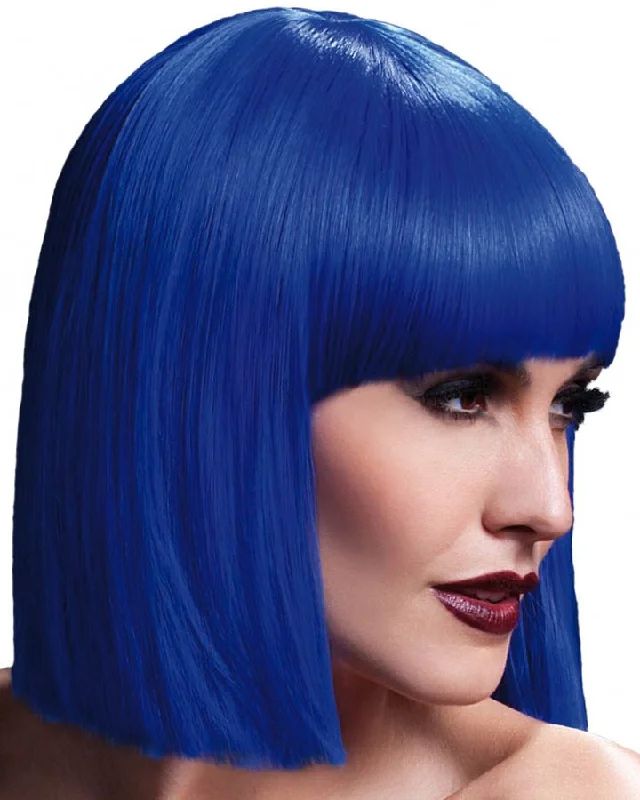 Blonde wavy wig long-Lola Professional Bob Blue Wig