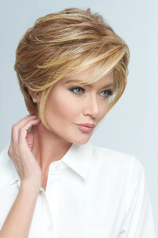 Short red wig curly-Raquel Welch Wigs - Go To Style