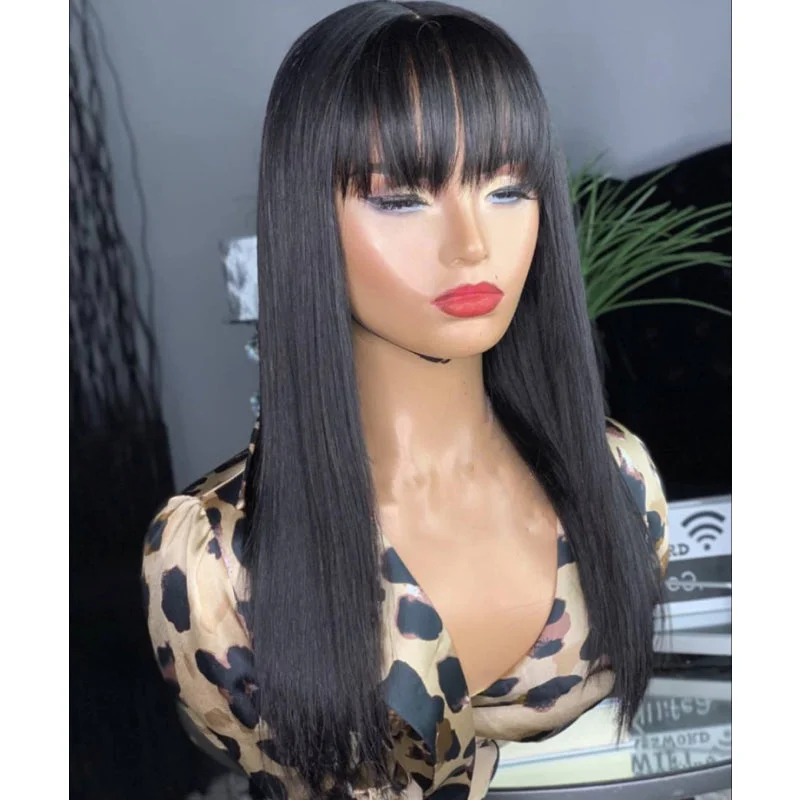 Curly wig for spring-raw cambodian hair top grade silky straight virgin hair glueless full hd lace wig for black women 	 360 lace frontal wig