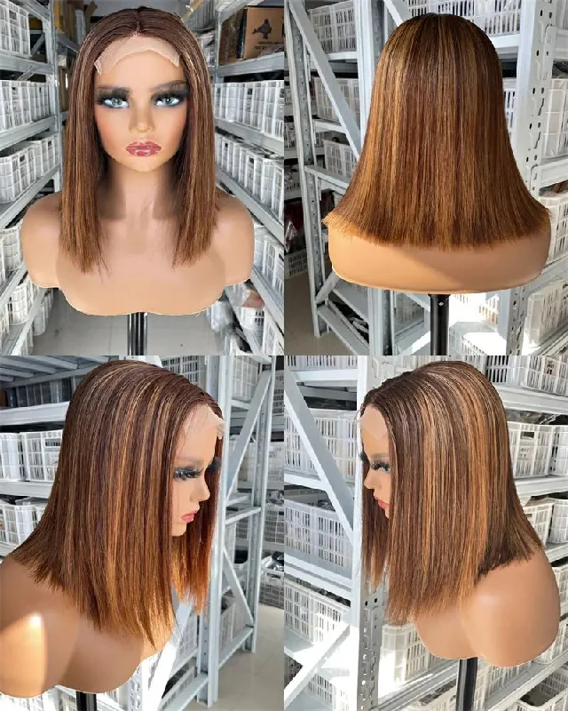 T  4/30 4*4 T lace bob