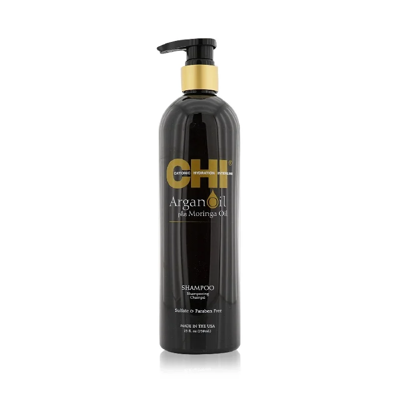 Conditioning spray-CHI Argan Oil Plus Moringa Oil Shampoo - Sulfate & Paraben Free  739ml/25oz