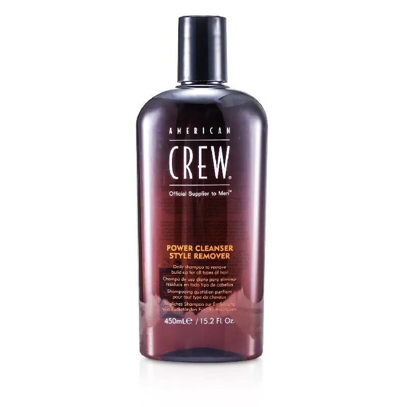 Color-safe shampoo-American Crew Men Power Cleanser Style Remover Daily Shampoo (For All Types of Hair)  450ml/15.2oz