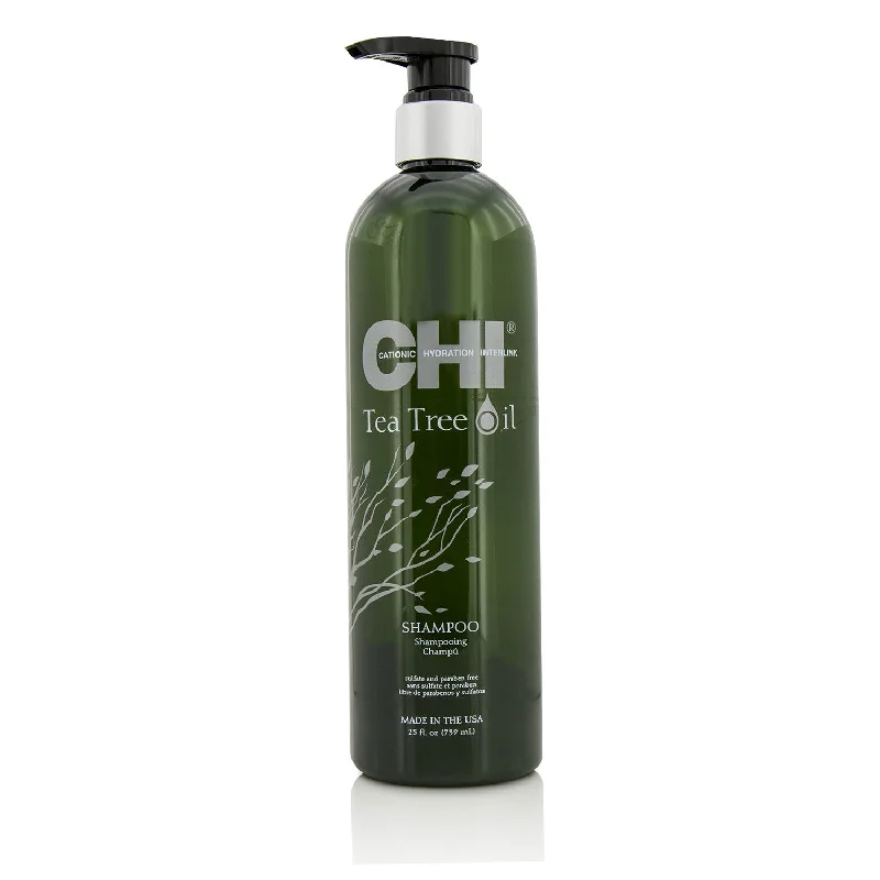 Wet-look pomade-CHI Tea Tree Oil Shampoo  739ml/25oz