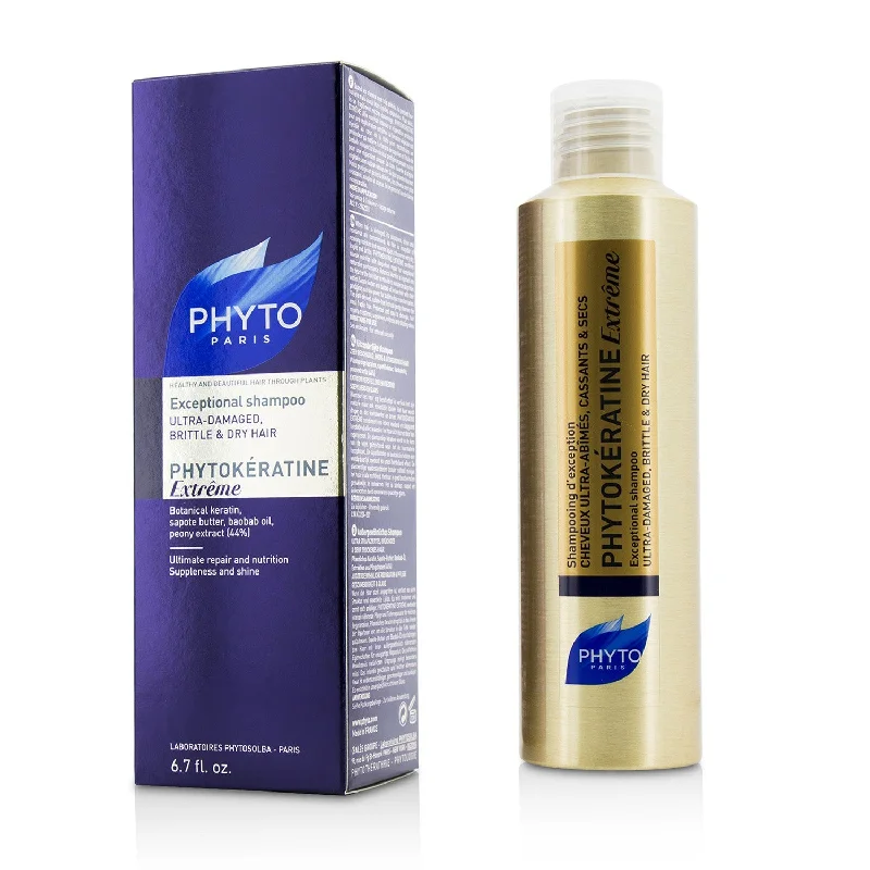 Flake control serum-Phyto PhytoKeratine Extreme Exceptional Shampoo (Ultra-Damaged, Brittle & Dry Hair)  200ml/6.7oz