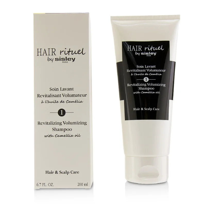 Curl neutralizer-Sisley Hair Rituel by Sisley Revitalizing Volumizing Shampoo with Camellia Oil  200ml/6.7oz