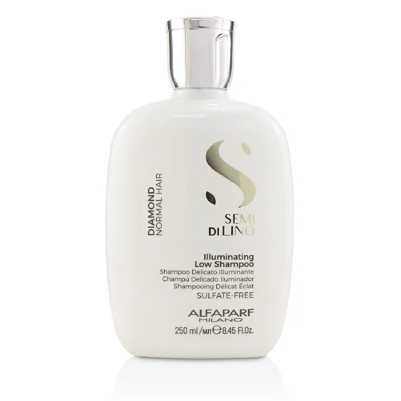 Hydrating shampoo-AlfaParf Semi Di Lino Diamond Illuminating Low Shampoo (Normal Hair) (Packaging Random Pick)  250ml/8.45oz