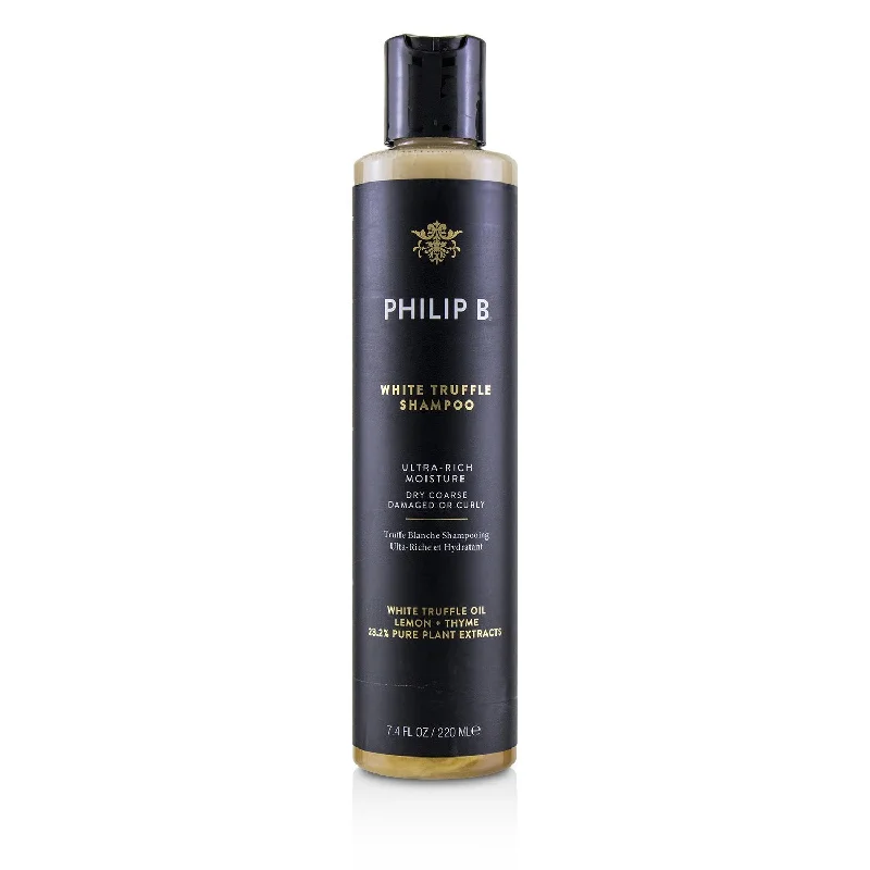 Wig adhesive-Philip B White Truffle Shampoo (Ultra-Rich Moisture - Dry Coarse Damaged or Curly)  220ml/7.4oz