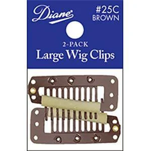 Fortifying conditioner-Scalp revitalizing serum-DIANE WIG CLIPS-LARGE BROWN 2-PACK