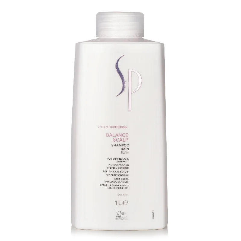 Sheen gloss-Wella SP Balance Scalp Shampoo (For Delicate Scalps)  1000ml