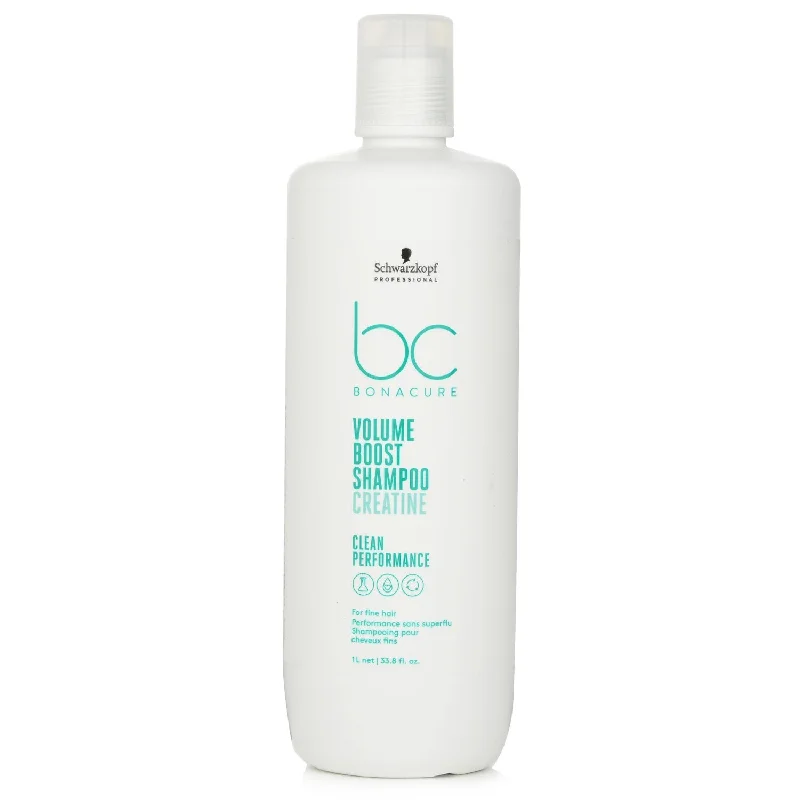 Color-safe shampoo-Schwarzkopf BC Bonacure Creatine Volume Boost Shampoo (For Fine Hair)  1000ml/33.8oz