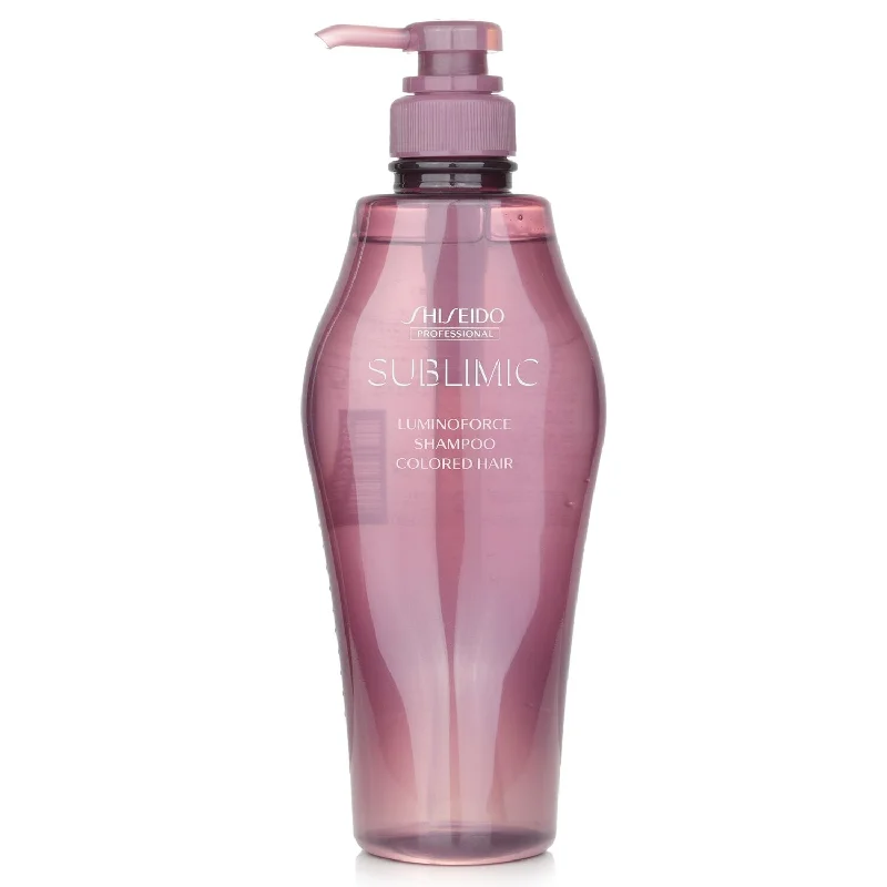 Reconstruction treatment-Shiseido Sublimic Luminoforce Shampoo (Colored Hair)  500ml