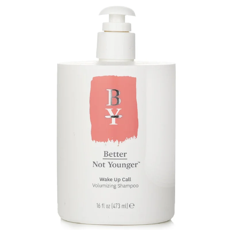 Root amplifying powder-Better Not Younger Wake Up Call Volumizing Shampoo  473ml/16oz