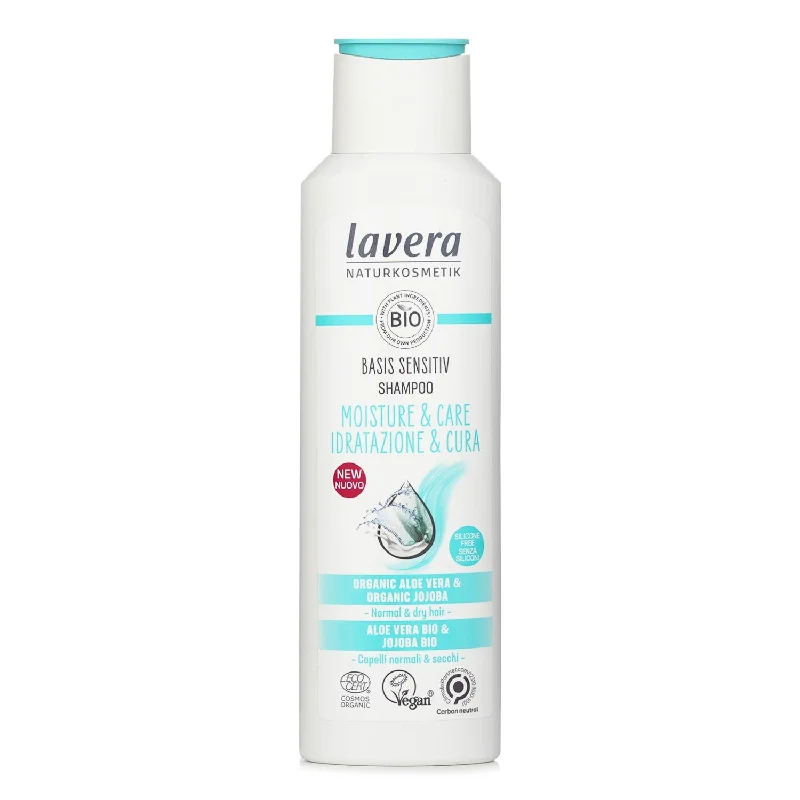 Color-safe shampoo-Lavera Shampoo Basis Sensitiv Moisture & Care  250ml/8.7oz