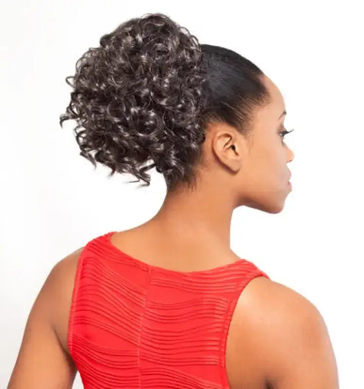 Synthetic wigs with kinky curls-Lena | Versatile Curly Ponytail Wig – Premium Synthetic Curls