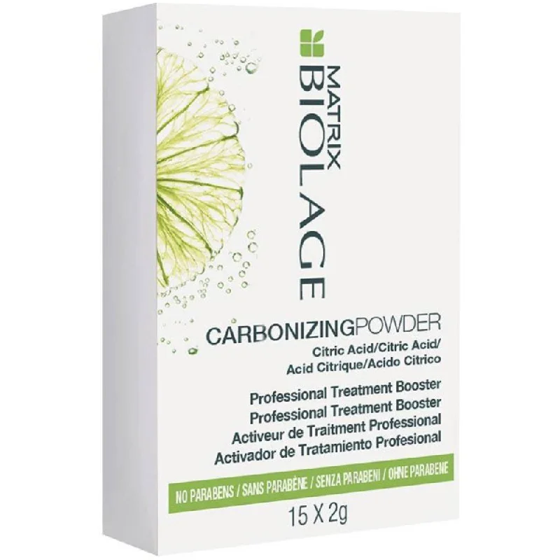 Renewal cream-Hair lift-MATRIX BIOLAGE CARBONIZINGPOWDER TREATMENT BOOSTER 15 X .07 OZ