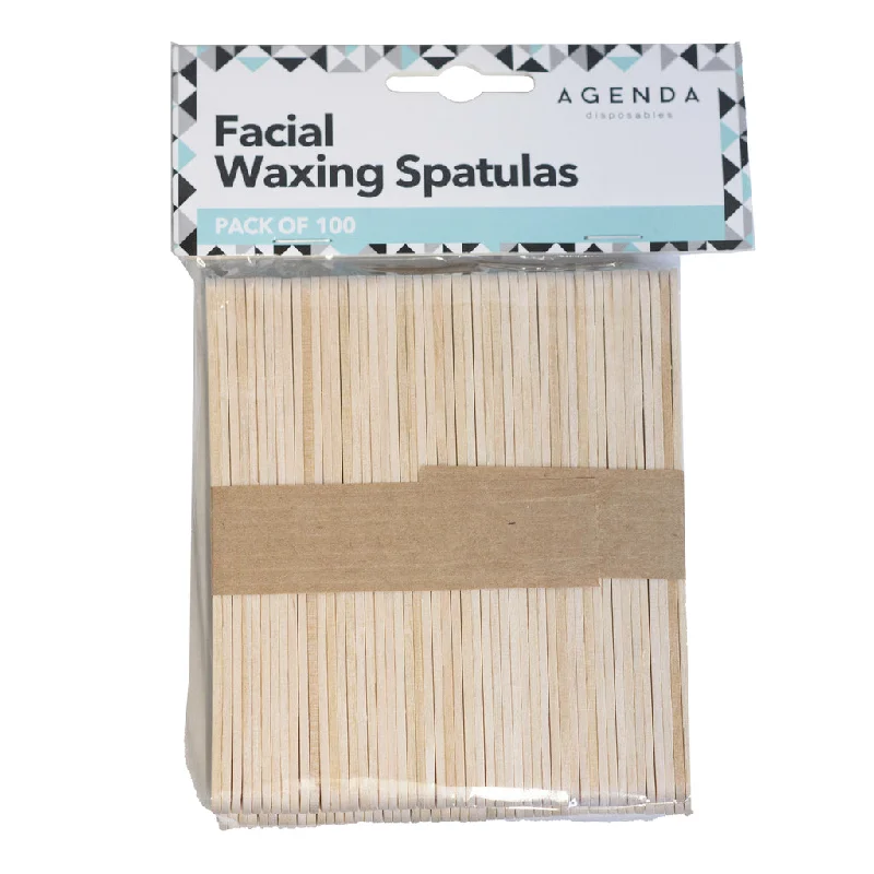 Grip gel-Hair plumper-Agenda Disposables - Facial Waxing Spatulas (Pack Of 100)