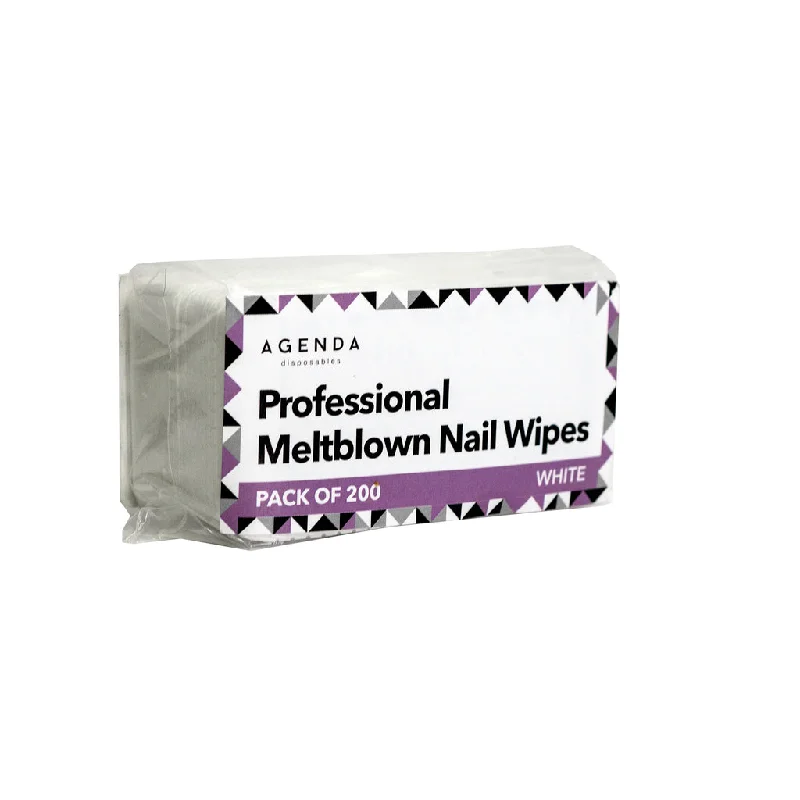 Final touch cream-Shine mist-Agenda Disposables - Professional Meltblown Nail Wipes (Pack Of 200)