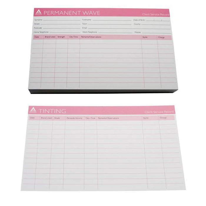 Agenda Record Cards General