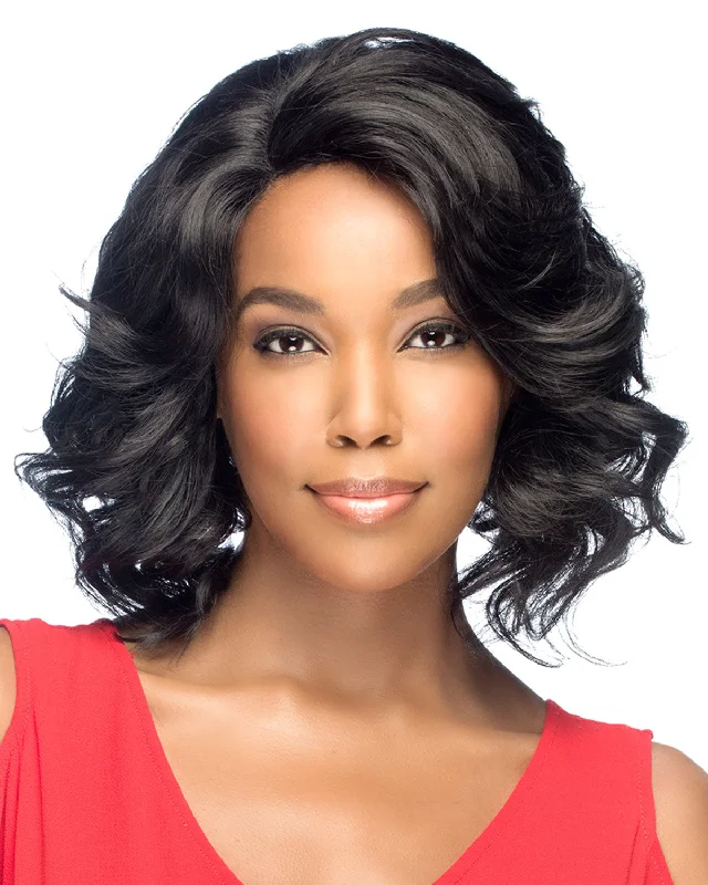 Synthetic wigs for cosplay-AL-Trudy | Lace Front Synthetic Wig by Vivica Fox