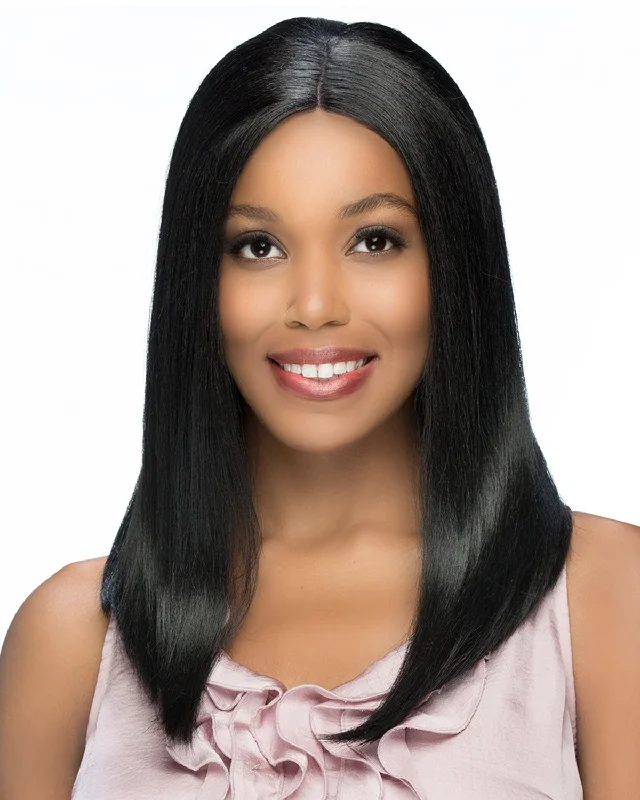 Synthetic wigs for gothic look-AL-Yumi | Lace Front Synthetic Wig by Vivica Fox