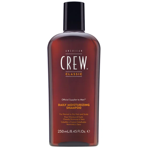 Hair care for thick coily curls-American Crew Daily Moisturizing Shmp 250ml