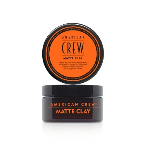 Hair care tips for hair thickness-American Crew Matte Clay 3 oz