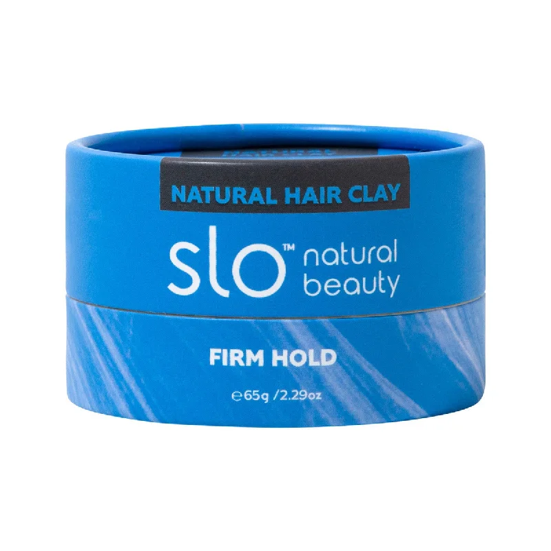 Defining balm-Slo Natural Beauty Natural Hair Clay Firm Hold 65g