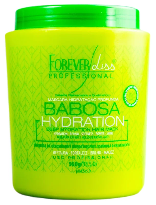 Hair care routine for scalp balance-Babosa Slug Hair Deep Hydration Repair Moisturizing Mask 950g - Forever Liss