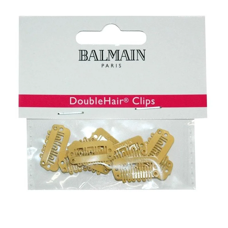 Edge perfecting cream-Balmain Double Hair Clips Beige