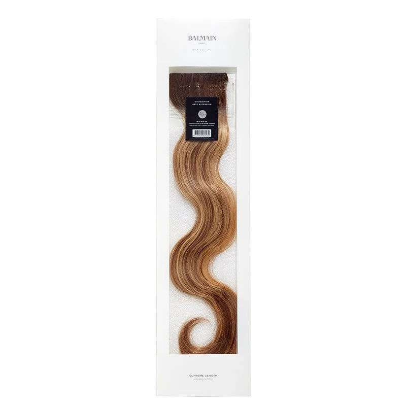 Curl reviving wax-Balmain Double Hair Extensions Human Hair 1pcs 55cm