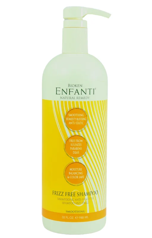 Sculpting clay-Bioken Enfanti Natural Remedy Frizz Free Shampoo 32 OZ.