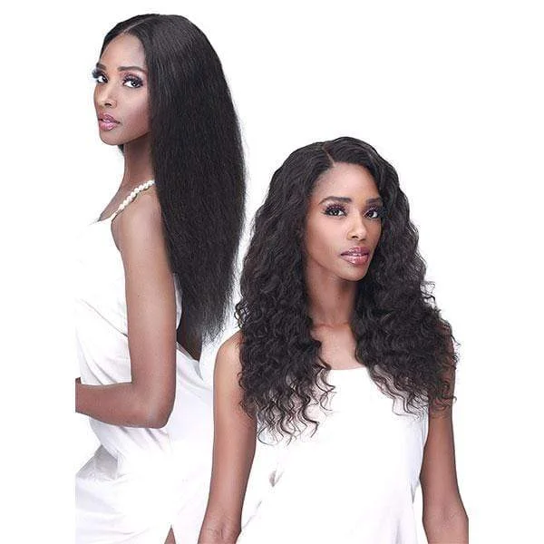 real person hair ring strong material-Bobbi Boss 100% Human Hair 13X4 360 Swiss W&W Lace Front Wig - MHLF519 BRAELYNN