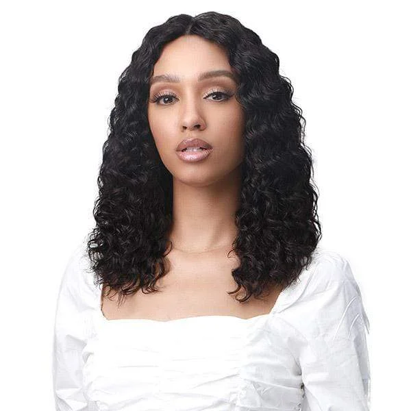 real person hair ring retail offer-Bobbi Boss 100% Human Hair Wet & Wavy Lace Front Wig - MHLF441 MARGARET