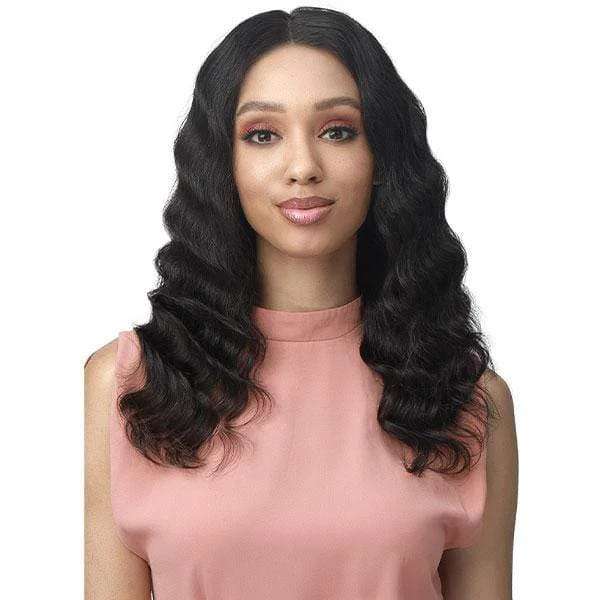 real person hair ring niche shop-Bobbi Boss 100% Human Hair 13x5 Lace Wig - MHLF612 ELAINE