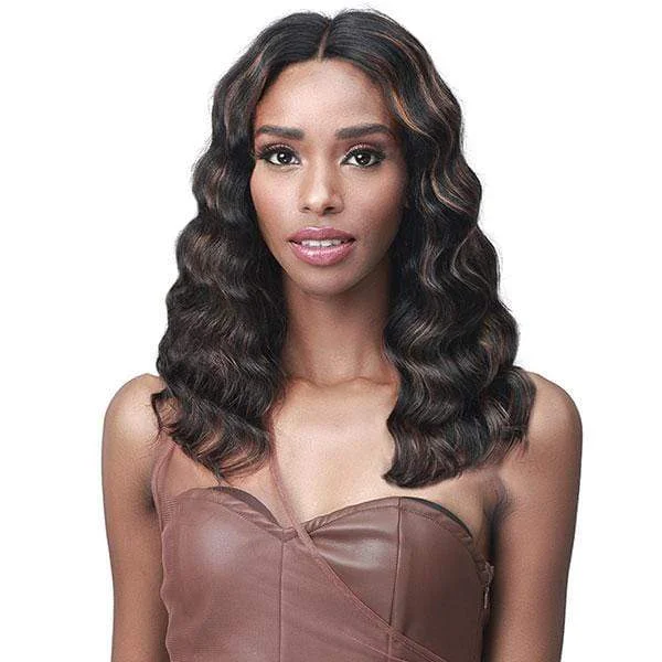 real person hair ring pre-order option-Bobbi Boss 100% Human Hair Lace Front Wig - MHLF563 NEONA