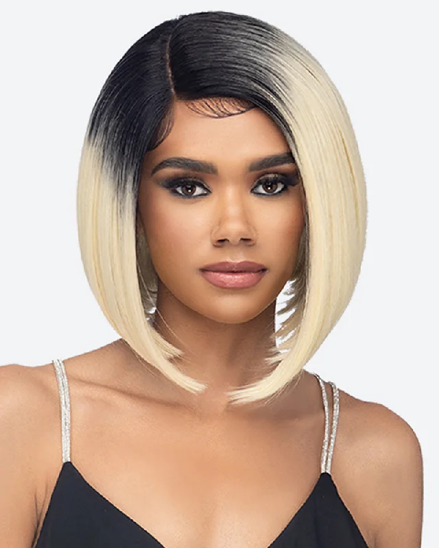 Synthetic wigs jet black-Bonita | Lace Front & Lace Part Synthetic Wig by Vivica Fox