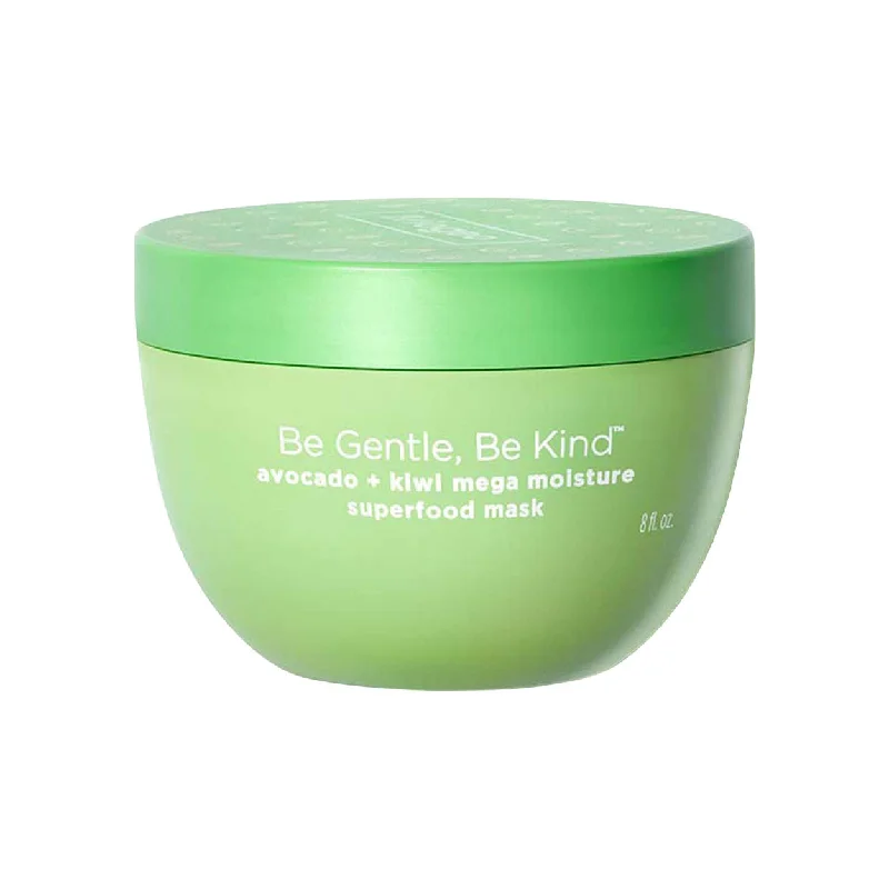 Sunblock spray-Hair sculpting gel-Be Gentle, Be Kind Avocado and Kiwi Mega Moisture Superfood Mask