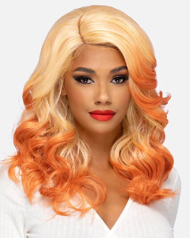 Synthetic wigs light brown-Chorley | Lace Front & Lace Part Synthetic Wig by Vivica Fox