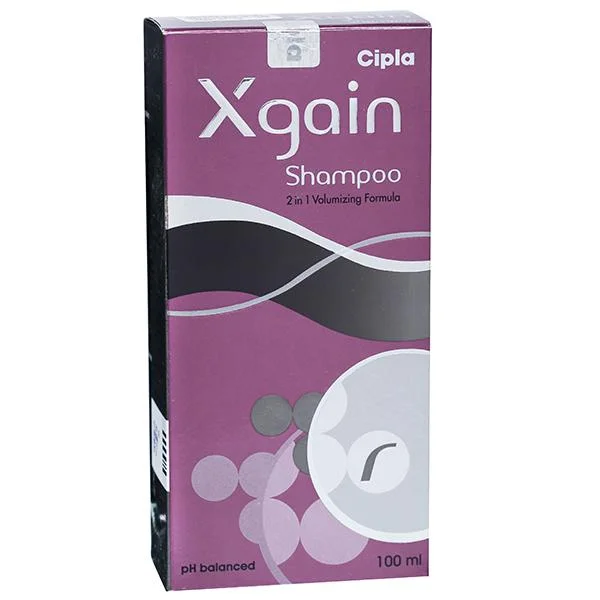 Scalp refreshing toner-Xgain Shampoo 2 in 1 Volumizing Formula Ph. Balanced, (100 ml)