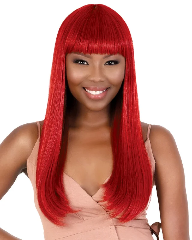 Synthetic wigs for formal events-CL Gabby | Lace Part Synthetic Wig by Motown Tress