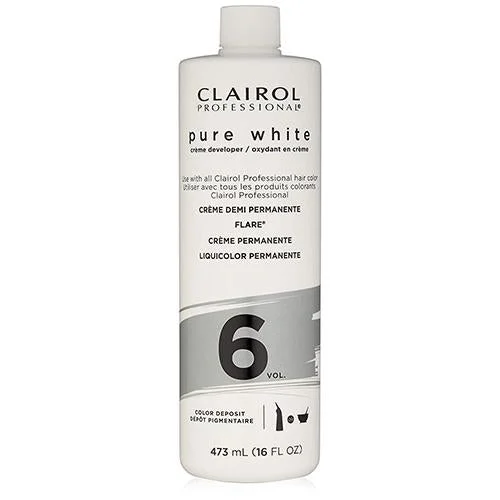 Wet-look pomade-Scalp clarifying gel-Clairol Pure White 6 Volume Demi Developer 16 oz