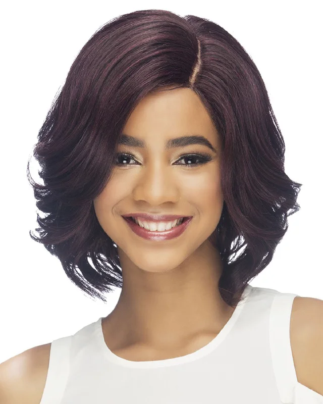 Synthetic wigs for everyday-Clemence | Lace Front Synthetic Wig by Vivica Fox