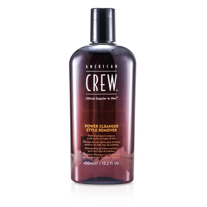 Volume booster-American Crew Men Power Cleanser Style Remover Daily Shampoo (For All Types of Hair) 450ml/15.2oz