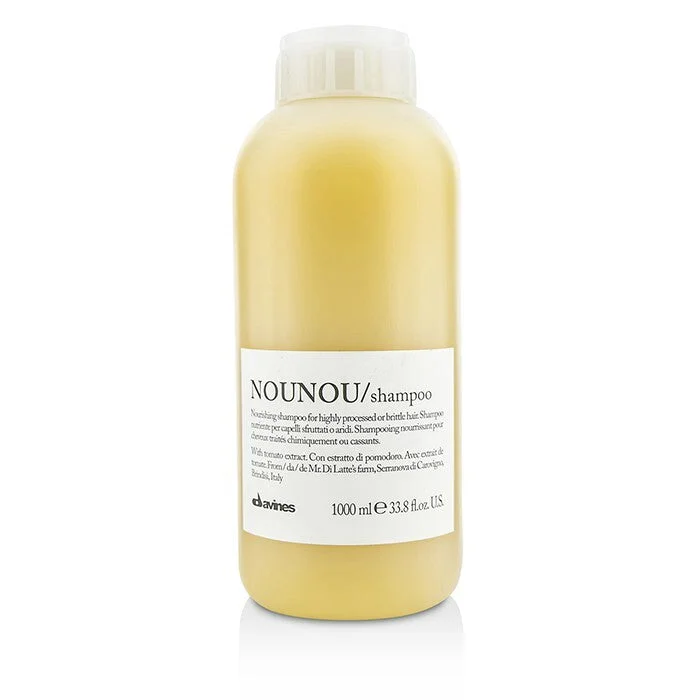 Curl neutralizer-Davines Nounou Nourishing Shampoo (For Highly Processed or Brittle Hair) 1000ml/33.8oz