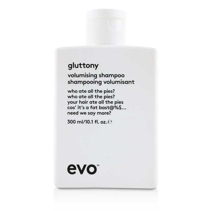 Flexible putty-Evo Gluttony Volumising Shampoo 300ml/10.1oz